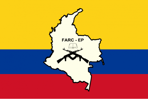 Logo Fuerzas Armadas Revolucionarias de Colombia (FARC)
